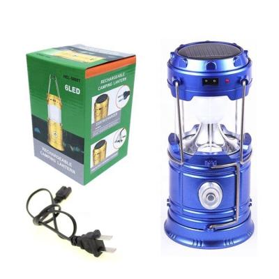 China Solar LED Camping Lantern Portable Camp Tent Charging Camping Lamp Solar Light for Outdoor for sale