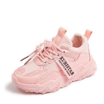 China Spring Breathable Mesh Breathable Kids Sneakers Sports Shoes Running Outdoor Student Breathable Sports Shoes for sale