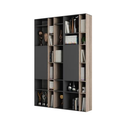 China Convertible Customize Modern Office Furniture Book File Storage Book Shelves Cabinet With Door for sale