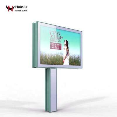 China Static / Scrolling Outdoor Advertising Billboard / Solar Power Led Scroller Billboard Road Billboard Advertising for sale