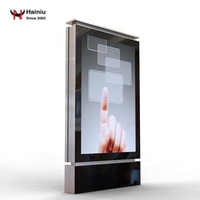 China Static/Scrolling Light Box Outdoor Waterproof Aluminum Frameless Led Digital Billboard/Solar Power For Advertising Display for sale