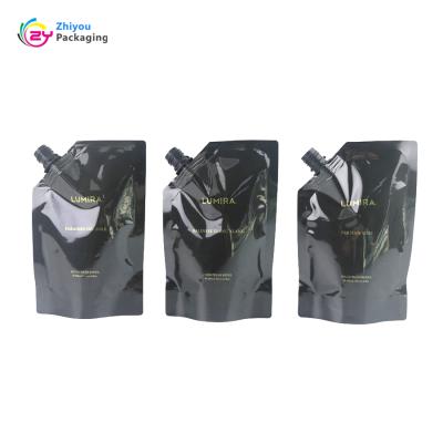 China Customized Moisture Proof Aluminum Foil Liquid Stand Up Pouch With Spout For Wine Packaging for sale