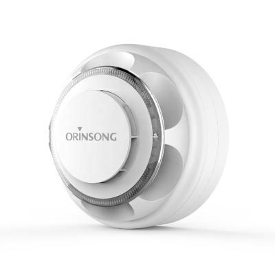 China ABS Plastic Shenzhen Orinsong Factory | DC 12V 24V Smoke Detector Heat Detector | Combined heat and smoke detector for sale