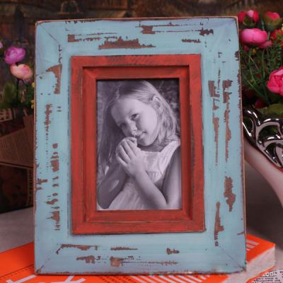 China MDF Picture frame retro photo frame  painting frame for sale