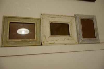 China Supply Shabby Chic Rustic Photo Frames - Set of 3 for sale