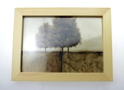 China Solid pine wood photo frame picture frame for sale