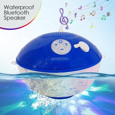 China No IPX7 Waterproof Bluetooth Speaker Outdoor Pool Floating Portable Mini Speakers Wireless 5W HIGH FIDELITY With Microphone for sale