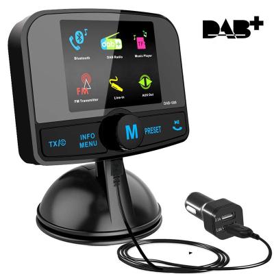 China Digital Display FM Radio Shenzhen Factory Car Mp3 Player DAB Bluetooth Car Radio Receiver FM Transmitter Dab Adapter For Car for sale