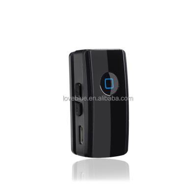 China Handfree Calls 3.5mm A2DP Bluetooth Receiver In-car Music Audio Receiver Ddapter Handsfree Car Kit for sale