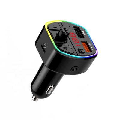 China New Arrival Stereo New Arrival Car Kit QC3.0 2 USB Car Charger MP3 Player Kit Bluetooth Car FM Wireless Fast Charging Handsfree Transmitter for sale