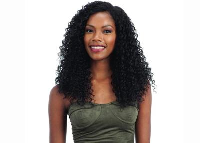 China Remy Curly Human Hair Weave Bundles , Colored Brazilian Curly Hair Bundles for sale