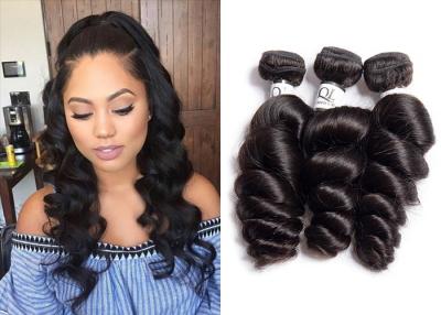 China 3 Bundles Loose Wave Human Hair / 100 Virgin Hair Bundles No Bad Smell for sale