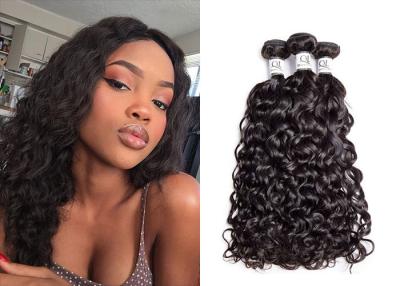 China Remy Brazilian Water Wave Hair Extensions , Smooth Water Wave Curly Hair for sale