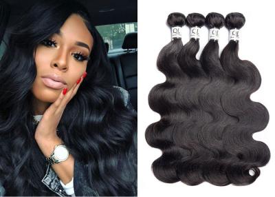 China Unprocessed Remy Body Wave Human Hair / 4 Bundles Body Wave Hair Extensions for sale