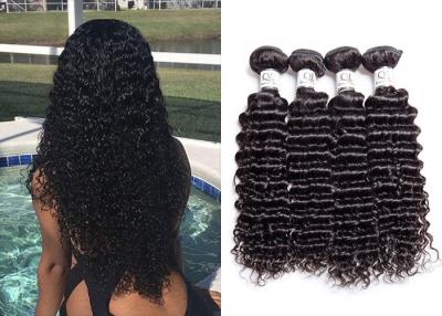 China Tangle Free Deep Curly Human Hair Bundles Can Be Restyled 10-30 Inch for sale