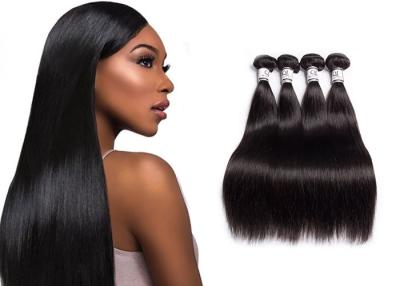 China Straight Unprocessed Human Hair Bundles With Double Sewed Weft Can Be Dyed for sale