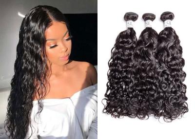 China 9A Bleached Remy 100 Human Hair Bundles With Closure No Chemical Process for sale