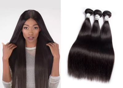 China 100% Unprocessed Straight Human Hair Weave Bundles None Chemical Processing for sale