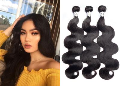 China Comfortable Unprocessed Body Wave Hair Bundles Human Hair 3 Pcs Water Resistant for sale