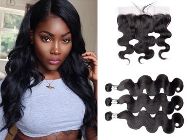 China 3 Bundles Brazilian Body Wave Unprocessed Hair , Long 100 Virgin Brazilian Body Wave Hair for sale