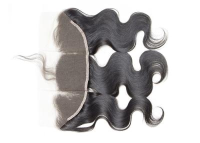 China Natural 13*4 Virgin Hair Frontal Closures Body Wave Human Hair No Shedding for sale