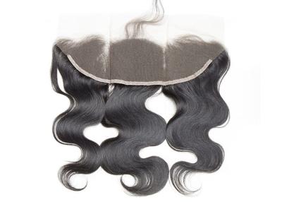 China Clean Weft Lace Virgin Hair Frontal Body Wave Human Hair Double Sewed Weft for sale