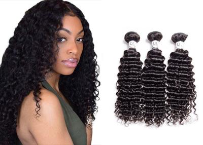 China Thick And Healthy Deep Curly Hair Bundles For Black Girls Shedding Free for sale