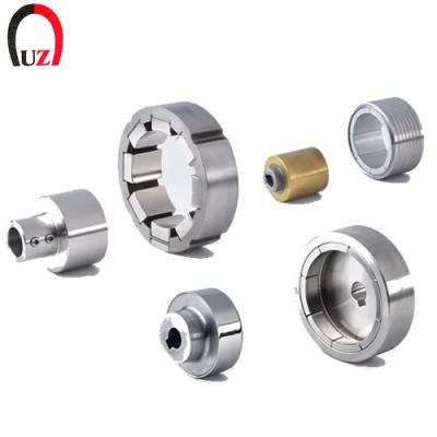 China Industrial Magnet Unthreaded Hole Type Magnetic Shaft Couplings Neodymium Magnetic Shaft Couplings For Gearbox for sale