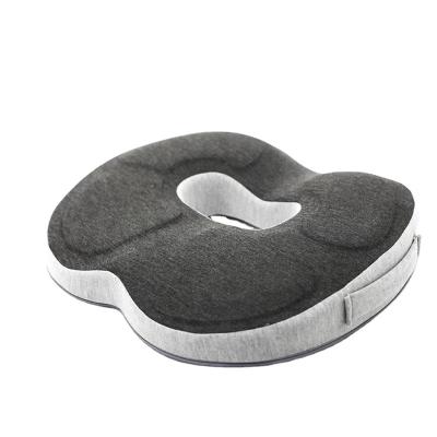 China New Hot-selling Memory Foam Car Coccyx Orthopedic Memory Ring Memory Foam Round Wheelchair Orthopedic Cushion for sale