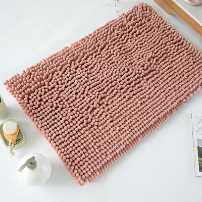 China New Arrival Microfiber Chenille Modern Soft Washable Blanket Rug Waterproof Bath Floor Mat for sale