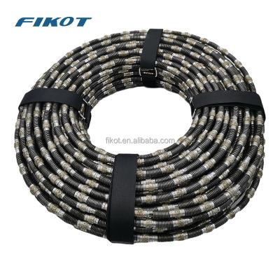 China Quarry Fikot Marble Travertine Stone Quarry Clad Spring Diamond Wire Saw for sale