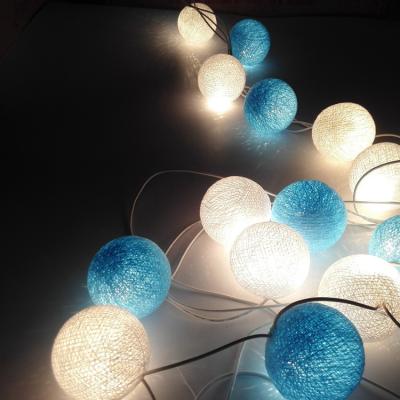 China String Light 3M 20 Balls Festival Christmas Led Wall Romantic Home Indoor Office Birthday Holiday Party Battery Decor Fairy String Lights for sale