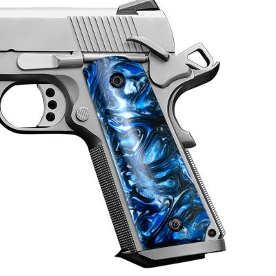 China Grips for 1911 1911 Full Size CNC Acrylic Grip Hardware Colt 1911 Grips Marble Acrylic Grip Accessories for sale