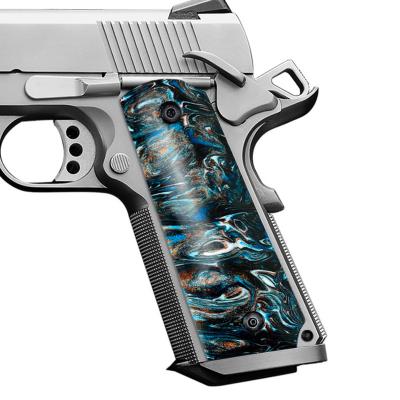 China Grip Pistol 2 Piece 1911 Acrylic Grip Grips Patch Custom CNC Grip Grip for sale