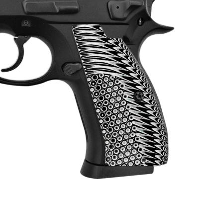 China Grip Pistol CZ 75 85 Compact Size High Quality Links Custom Premium Gun Grips , Ops Texture Sp-01 for sale