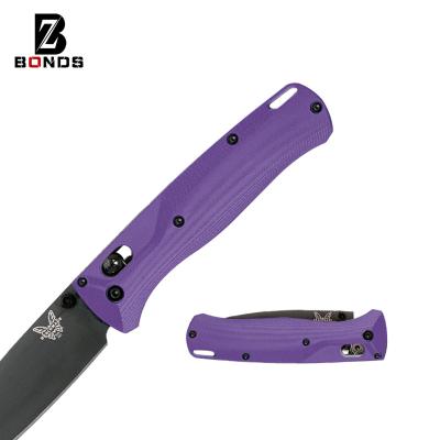 China Outdoor Gear Hiking Camping GLUES Colorful Folding Knife Handle Patches G10 Scales Handle For Bench Made Bugout 535 Butterfly Knives DIY Accessories Parts for sale