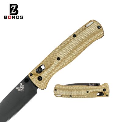 China Outdoor Gear Increasing Camping GLUES Benchmade Bugout 535 Crossfade Knife Micarta Gauge For Benchmade Bugout Knife DIY Knife Handle Hardware for sale