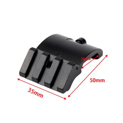 China Aluminum Alloy 45 DEGREE ANGLE OFFSET PICATINNY RAIL MOUNT for sale