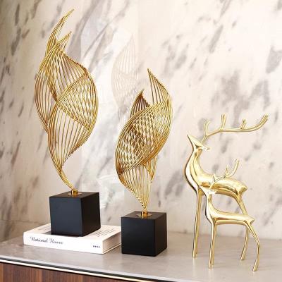 China New Style Traditional Simple Design Luxury Decoration Ornaments Decorative Metal For Furniture Home Accessories for sale