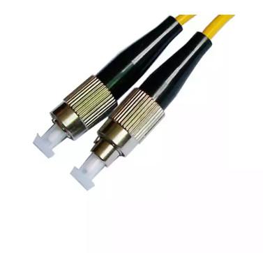 China G652D 3,0 mm Fibra Óptica Jumper ST Conector Cabo de Comunicação à venda