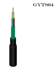 China Armor Anti-Rodent Stranded Loose Tube GYTS04 Fiber Optical Cable for sale