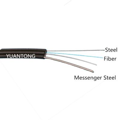 China Staal Rod Outdoor Drop Cable, ANATEL FTTH 1 de Optische Kabel van de Kernvezel Te koop