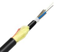 China 48 cable de fribra óptica del solo modo ADSS del hilado de Aramid de la base autosuficiente en venta