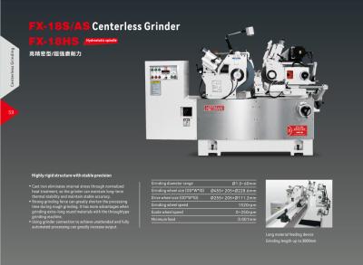 China Sistema de controlo numérico Siemens Estação de rectificação não centrada com lubrificação manual para resultados de rectificação precisos à venda