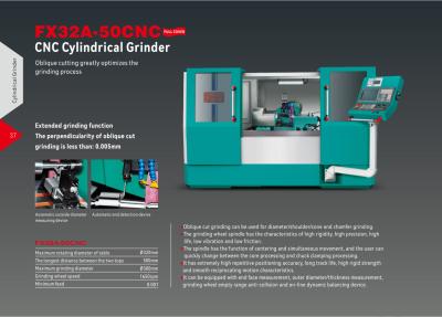 Китай FX32A-35CNC Hotman Electric 380V цилиндрическая шлифовальная машина многофункциональная шлифовальная машина продается