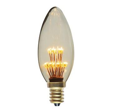 China Office chandeliers etc. 360 Degree Led Replacement Bulbs 1w E12 LED Candle Bulb for sale