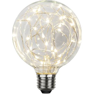 China New Arrival Decorative Vintage Residential Holiday Edison Clear Shell Led Copper Wire Light Bulb for sale