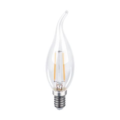 China Residential ERP B10 B11 B12 E27 E14 2W 4W 6W CE ROSH LED Filament Light 110V 120V 2700K NEW for sale