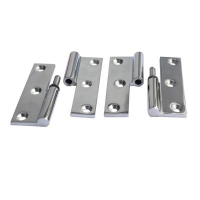 China Travel trailer rv motorhomes accessories for caravan hinged knuckle stainless steel hinge furniture door hinge for sale