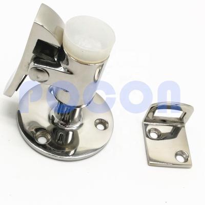 China 316SS Marine Boat 316 Satinless Steel Boat Door Stopper Door Hook Heavy Duty Marine Hardware Boat Door Bracket for sale